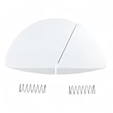 Friatec Set Drucktaste Spültaste mit Federn FRIABLOC F100, F200, (Ersatzteil für Nr. 333401) (Hellweiß (alt))