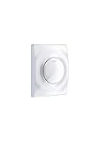 GROHE Surf, WC Abdeckplatte (wassersparende Betätigungsplatte mit 2-Mengen-Betätigung, Drückerplatte für die senkrechte Montage,...