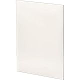 KRATKI Kaminglas & Ofenglas | 260 x 280 mm | hitzebeständige Kaminscheibe mit Temperaturbeständig bis 660 °C | Stärke 4 mm |...