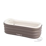 Tubble® Royale Aufblasbare Badewanne - Verwendung als Heiß- und Eisbad - Schneller Aufbau in 1min - Faltbare Badewanne für...