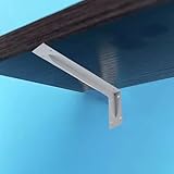 Jotekonoby Robuste dreieckige Regalhalterung aus Stahl für Wandregale, Arbeitsplatten, Waschbecken, 35,6 cm, 40,6 cm, 40,6 cm, 45,7...