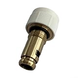 Jonikuper Heizungsanlage Heizkörperventileinsatz M30x1,5 mit Schutzkappe, 1/2 Zoll regulierbares Durchflussdesign, für zuverlässigen...