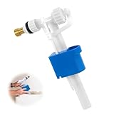 Spülkasten Füllventil Universal G3/8' und G1/2' Messing Anschluß Spülkasten Ersatzteile für Wc Kasten Schwimmer Ventil Unterputz...