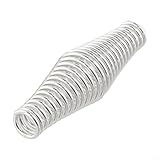 Stahlfedergriff mit Verzinkung für Holzofen, Grill- und Ofentüren, Ersatzteil mit sicherem Griff und flexibler Feder (4 Stück)