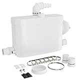 XPOtool 3/1 Kleinhebeanlage mit seitlichem Anschluss, Hebeanlage 450 W mit Häcksler, Abwasserhebeanlage bis 7,5 m, Fäkalienhebeanlage...