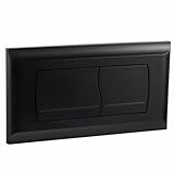 Empyreal Drückerplatte für WC Spülkasten mit Spülhebel-Set und Einbaurahmen, kompatibel mit Geberit Twinline 30 und UP130,...