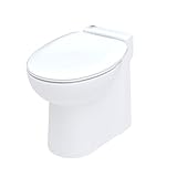 SFA – Sanicompact 54 – WC mit integrierter Abwasserhebeanlage – Modernes Design – Doppelspülsystem Eco+ – Hygienisches...