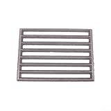 Kamin-Ersatzrost, quadratische Form, Gusseisen, kompatibel mit HARK-Modellen, stabile Holzscheite und verbesserte Wärmeverteilung...