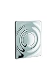 GROHE Surf - Abdeckplatte (senkrechte & waagerechte Montage, 156 x 197 mm, für 1-Mengen-Betätigung), chrom, 38574000