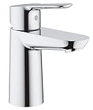 GROHE BauEdge | Badarmatur- Einhand-Waschtischbatterie, S-Size | mit Keramikkartusche | chrom | 23330000