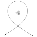 Homoyoyo Abflussspirale 3 Meter Rohrreinigungsgerät mit Metallfeder Abflussreinigungswerkzeug mit Schneidköpfen und Ersatzteilen für...