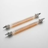 Gatuida 2 Stück Infrarot-Heizelement | Quarz-Heizelement | Quarzrohr-Ersatz – 34,5 cm elektrisches Heizrohr für Infrarot-Kamine