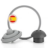 MY WAVE DZ Dichtungsgummi Set kompatibel mit WMF Perfect & Perfect Plus – 3-in-1 mit Ventil und Sicherheitsventil (schwarz), 22 cm