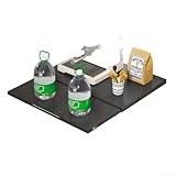 GLFLOW Ausziehbares Ofenregal, verstellbares Küchenregal, 39–65 cm, robuste Eisenlegierung, Arbeitsplatten-Organizer für Mikrowelle...