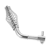 Toyvian Federbelasteter Zuggriff aus Metall Hitzebeständig für Ofentüren Ersatzteil für Kamin und Kohleherde Geeignet für Haus und...