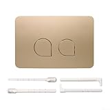 WC Drückerplatte für Geberit Sigma01/10/20/21/30/50/60, UP300 & UP320 Serien Betätigungsplatten, für 2-Mengen-Spültechnik,...