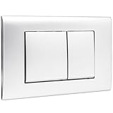 Generisch WC Drückerplatte Betätigungsplatte Spülkasten Ersatzteile,Kompatibel Mit Geberit Sigma01 20,30 UP300 &...