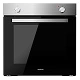 Cecotec Einbauofen Bolero Hexa C126000 Inox A. 2800 W, 77 L Kapazität, 4 Funktionen, Steam Assist, Steam EasyClean, Cooling Fan,...