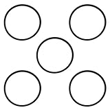 Vierkantdichtung 10er Pack Dichtung für Flachfitting Korbfitting Kombifitting Micro Matic Ersatzteil Ersatzdichtung Zubehör