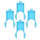 Stapelbare Ofenablagen | Platzsparend 4 Stück Trennwände für stapelbare Tabletts, Werkzeug für Kekse Verwaltung von Mahlzeiten aus...