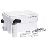 Aquamatix Duscha Duschpumpe 250W Hebeanlage Kompakte Abwasserpumpe, Haushaltspumpe 10m Vertikale Pumpentfernung 135L/min für Duschen,...