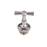 Cornat Ventiloberteil Knebel 1/2 Zoll m-chrom, TEC301401 1/2 Zoll Aussengewinde