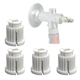 Sintrix Fab 4x Rastbuchse für Griff. Kompatibel mit Kemper frostsicheren Außenarmaturen 573 574 575 577 578 579 Aufsteckteil...