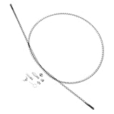 Operitacx Abflussspirale 3 Meter mit Schneidkopf Flexibles Rohrreinigungsgerät aus Hochfestem Stahl Vielseitiges Abflussreinigungsset...