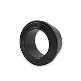 PVC-U Bundbuchse mit Flansch Klebefitting I 50 mm I 1 1/2 Zoll I Ersatzteil für Kugelhähne und Rückschlagventile I Verbindungsstück...