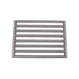 Quadratischer Gussrost Kamin Ersatzteil für Hark Robuste Konstruktion Optimale Luftzirkulation Sichere Holzscheitlage Einfache Montage...