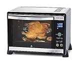 ROMMELSBACHER Elektronik Back & Grill Ofen BGE 1580/E - 30 Liter Backraum, elektronische Regelung von 80-230 °C, Touch Control, 8...