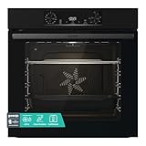 Gorenje BPS 6737 E02B Einbau-Backofen, 77 Liter, Pyrolyse, Heißluft, ExtraSteam, Gentle Close & Open, AirFry, PerfectGrill, PizzaMode...