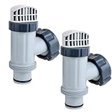 Pool Plunger Ventil Schlauchverbinder, Pool Kolbenventil Pool Ersatzteile,Pool Zubehör für Intex Filterpumpe 28635EG...