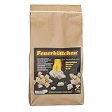 Feuerbällchen - das Original - zum Anzünden von Kachelofen, Kamin, Herd, Grill, Lagerfeuer - aus reinen Naturprodukten -...