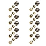 ENVIRON - 12er Satz Klemmverschraubung 17 x 2mm, 3/4 '' | für Heizrohr 17 x 2 und Verteiler für Fußbodenheizung Eurokonus...