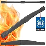 KOTARBAU Kaminrost 420 mm Einzelrost Aschenrost Tafelrost Rost Ersatzteile Zubehör Gusseisenrost Ofenrost Eckig Eckrost Gusseisen