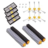 MTKD® Kit Ersatzteile Kompatibel mit iRobot Roomba Serie 800 und 900 - 14 Teile Zubehör-Kit (Bürsten seitlichen Cerda, Filter,...