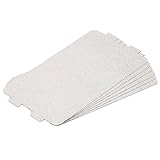 QUARKZMAN Mikrowelle Hohlleiter Abdeckung Universal Mikrowelle Ofen Teile Mica Plates Blätter 115x65mm für Zuhause Küche Restaurant...
