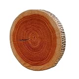 Uposao Kreative Natur 3D Baum Holz Design Weicher Stuhlkissen Kissen Geschenk Startseite Sofa Nackenrolle Baumstamm Aus Schaumstoff...