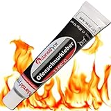 Schamottkleber Feuerfester 17 ml - Schamottstein und Dichtung Mörtel hitzebeständiger Kleber bis 1100°C für Ofenschnur,...