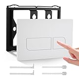 Drückerplatte WC Betätigungsplatte, geberit sigma drückerplatte, Kompatibel mit Geberit Sigma 01 20 30 50 UP300/320, Ersatzplatte...