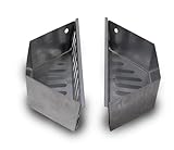 Frischluftküche Holzkohlekörbe - Optimale Glutverteilung auf Holzkohlegrills, ideal für indirektes und direktes Grillen, ermöglicht...