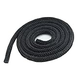 Dichtschnur Kordel für Kaminöfen schwarz/anthrazit rund 20mm