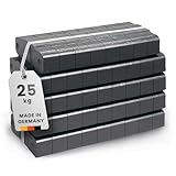 Rekord® Braunkohlebriketts 25 kg Gebinde – Kaminbriketts mit hohem Heizwert & Langer Brenndauer – Qualitäts–Braunkohle für...