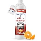 Maxxi Clean 1 x 750 ml Backofen und Grillreiniger Gel Paste I extrastarker selbstarbeitender Fettlöser I entfernt hartnäckige...