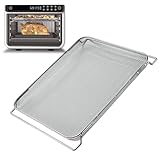 NbgrvB Ersatz-Airfritteusen-Ofenkorb, für Edelstahl für Foodi DT201 DT251, für XL 10-in-1 Air Fry Ofen, spülmaschinenfest