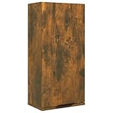 vidaXL Wand Badschrank Hängeschrank Wandschrank Badezimmerschrank Badmöbel Badezimmermöbel Aufbewahrungsschrank Räuchereiche...