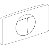 Sanit Taste mit Tastenrahmen Start/Stopp weiß-alpin 03.126.01.0000