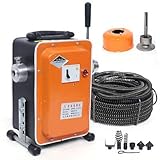 Rohrreinigungsmaschine Rohrreinigungsspirale 20Mm-150Mm FüR Rohrreinigung Abflussreiniger 750 W RohrreinigungsgeräT Neu...