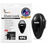 BeeGo™ Backofen Kindersicherung ohne Bohren – Selbstklebend, Hitzebeständig, Starker Halt – Ofen Sicherung für Kinder & Babys,...